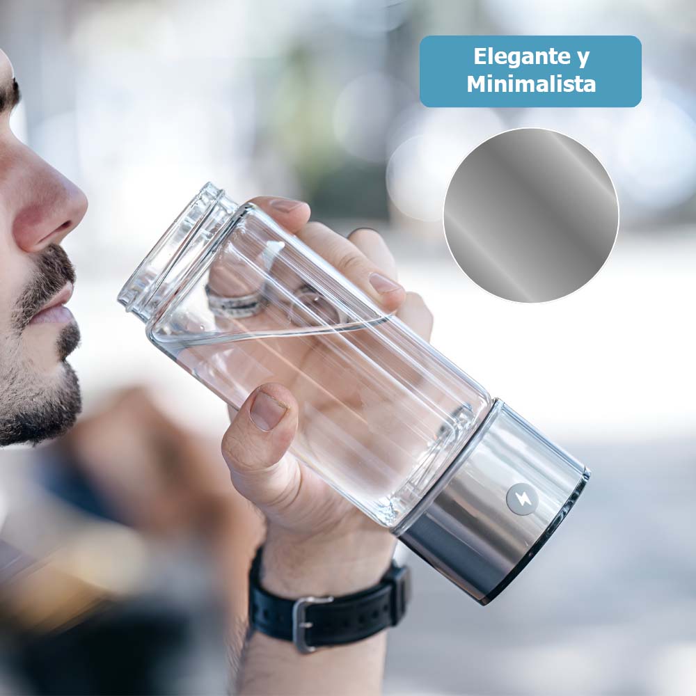 HydroVita - Botella de Agua de Hidrógeno