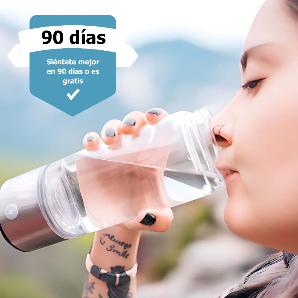HydroVita - Botella de Agua de Hidrógeno